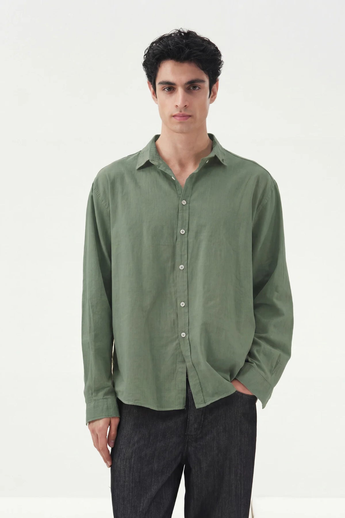 Olive Linen