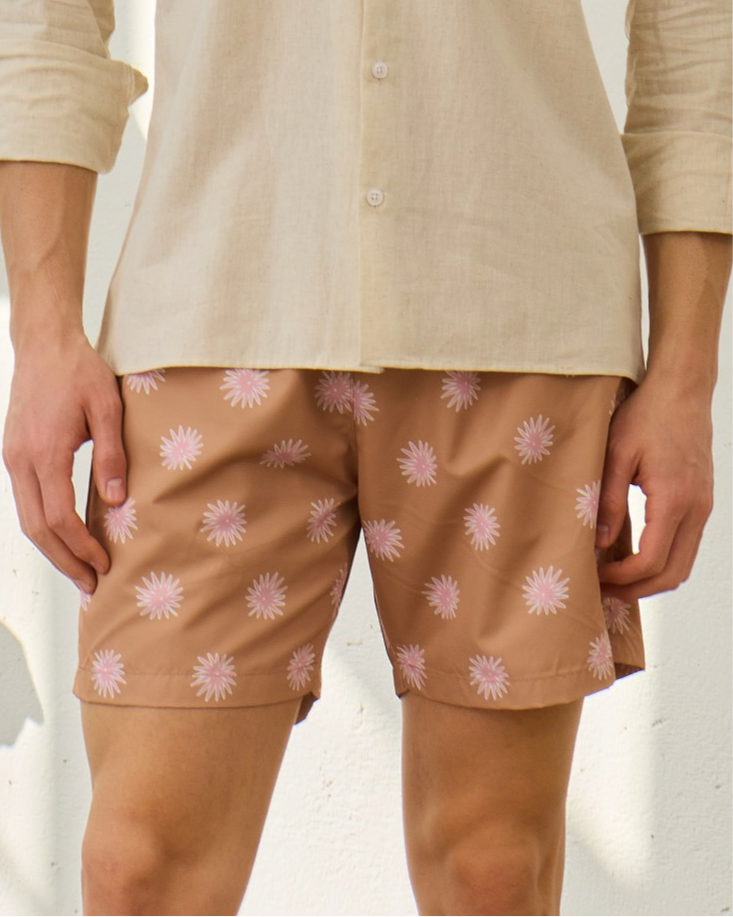 Sea Flower Swiming Shorts