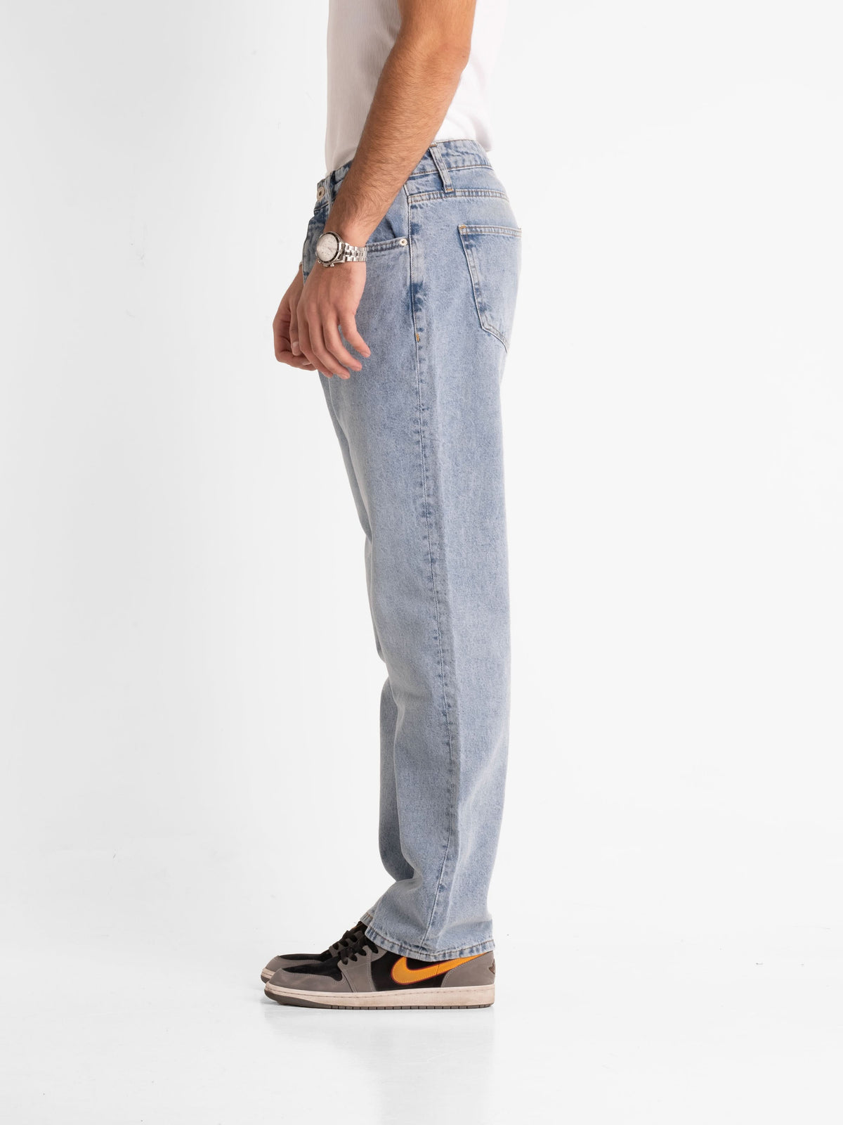 Baggy Jeans - Washed Blue