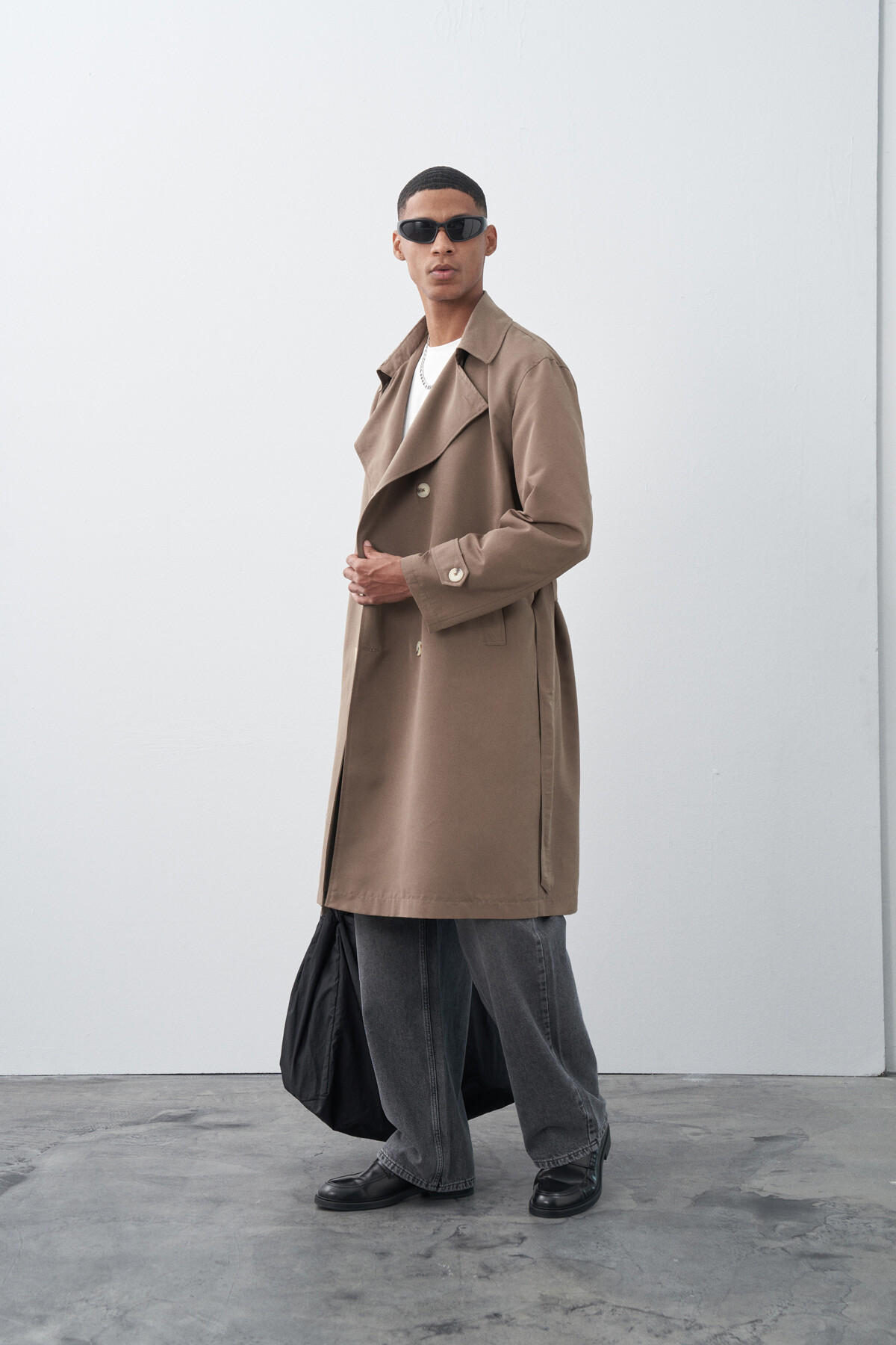 Urban Coffee Trench Coat