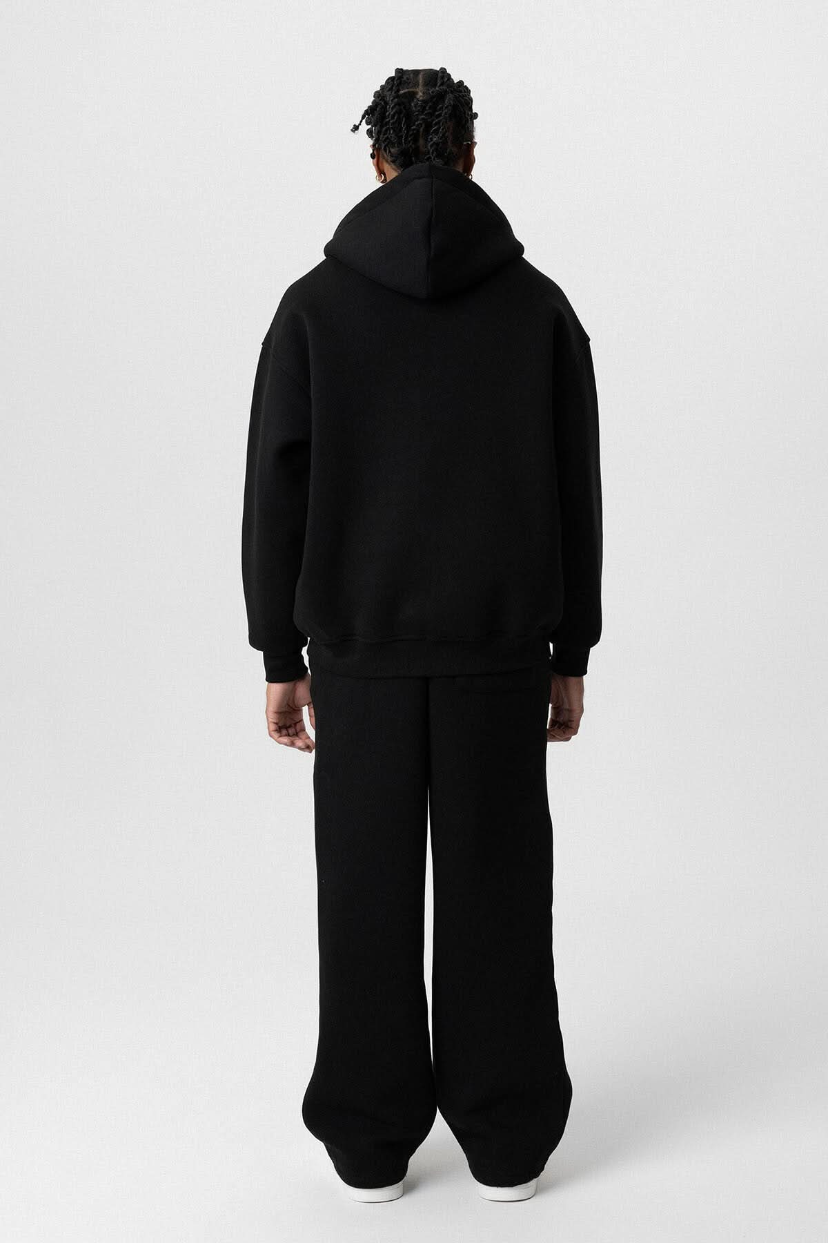 Basic Oversized Jacket in Black